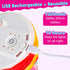 1200mAh 2 3-12+ EPUMP Paint Your Own Unicorn Lamp Kit - Rechargeable Night Light with Light Modes, Arts and Crafts