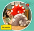 Octopus Tentacles Plush Pillow, Stuffed Animal Gift for Kids Adults (17.7 * 13.7in, Red)