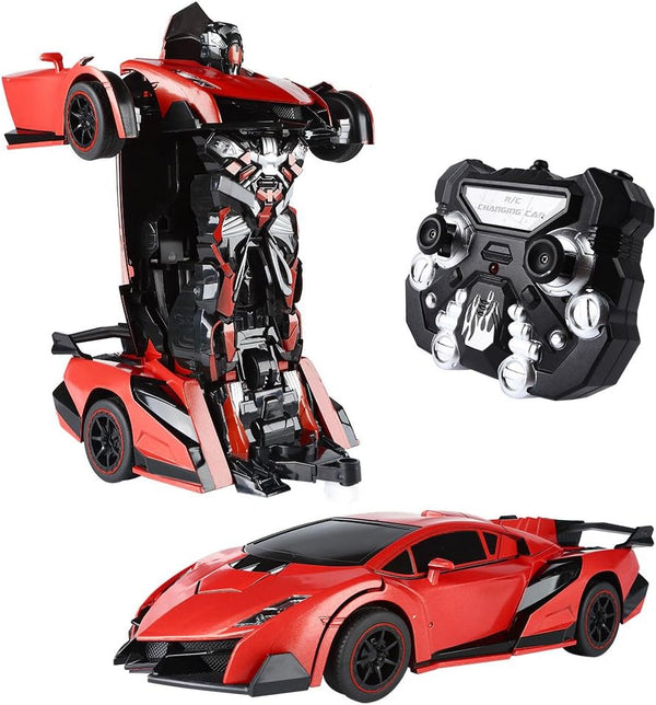 SainSmart Jr. Remote Control Car, Transform Robot RC Cars for Kids Toys,