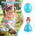 12 Uiseba PCS Princess Prefilled Easter Eggs, Easter Basket Stuffer,Hunt Gifts for Kids, Classroom Prize and Party