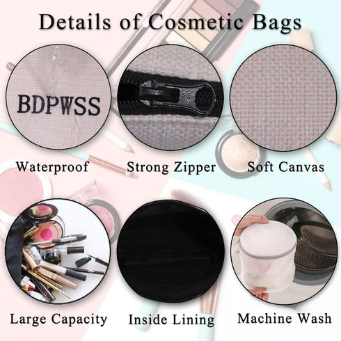 Choose Your Weapon D&D Gamer Makeup Bag: Dragons D20 RPG Gaming Gift