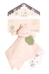 Hippo-Themed Comforter with Rubber Teether for Babies
