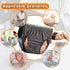 MKKBOB Elderly,Disabled(4 Adult Cloth Diapers,Leakproof Underwear Incontinence Reusable Washable Panties for Men