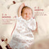 2-Pack 0-3 2-Way ANYEDDE Newborn Swaddle Sleep Bag- Arms Up Swaddle Months, Baby Swaddles for Newborn, Cuff Removable
