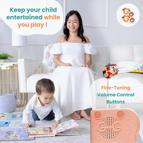 10 1-5, 1-3 GO GO Songs of Creation and Praise: Christian Baby Books with Songs, Singing Toy, Sound Play for Ages