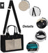 ESVAN Women's Multi-Functional Tote Bag - Stylish Crossbody for Work & Travel