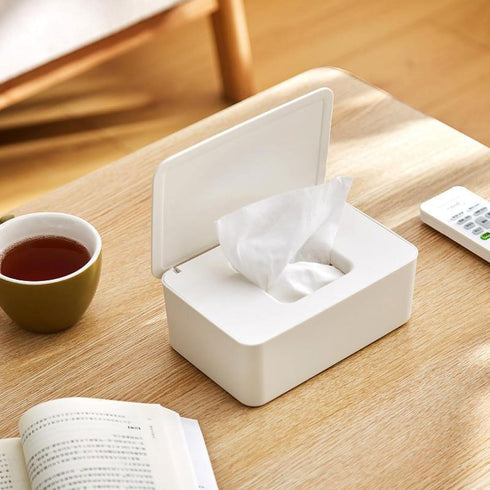 YUNDUOKEJI 2pcs Baby Wipes Case,Diaper Wipes Dispenser, Wipe Container With Sealing Design Lid(Size:Small