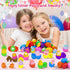 EUOCENK 24PCS Prefilled Easter Eggs with Mochi Squishy Toys, Pre-Stuffed Eggs with Easter Squishies for Kids, Toddlers
