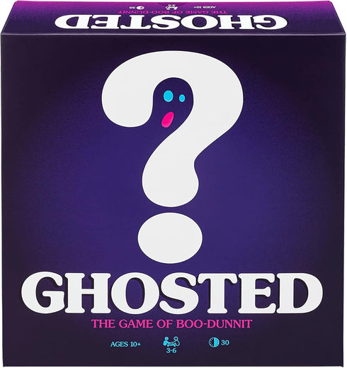 Ghosted - Social Deduction Game - 3-6 Players - Ages 10+ - 30 Minute Gameplay