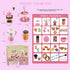 Set 48 Set Set 3 4 5 6 7 8 9, Pretend Tea Party for Little Girls, PCS Coffee Maker and Play Food Dessert for Kids Age