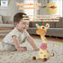 WHNKFB 6-12 1-3 Dancing Giraffe Plush Baby Toy Months - Talking Giraffe Stuffed Animal Singing Songs & Repeat What You