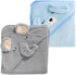 Made by Kalos Kalos Hooded Baby Towels for Newborn - Cotton Blend Large Baby Bath