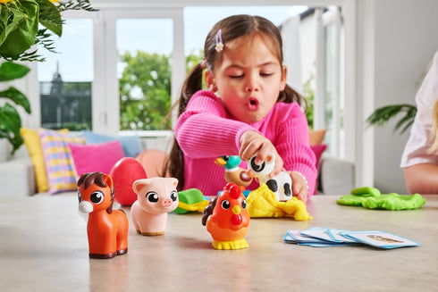 Eggy Wawa Learn on The Farm by ZURU, Pre-K Interactive Baby and Toddler Learning Toy with Music, Education, Motor