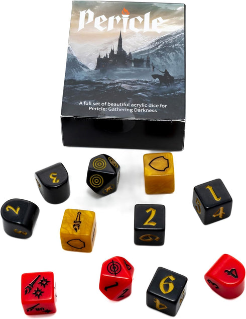Extra Core Game Dice | Tabletop RPG Accessory | Cuboid D4 Dice