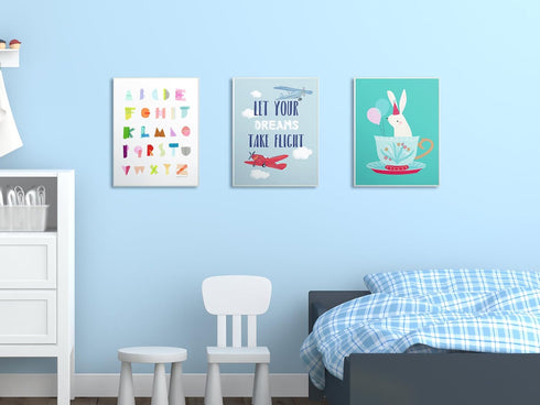 The Kids Room by Stupell Let Your Dreams Take Flight - Airplanes
