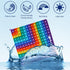 2 in 1 Multiplication Table and Digital Addition Table - DK-SIMINA Rainbow Dimple Fingertip Math Toy (1 PCS)