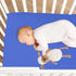 Pigsaly RoyalBlue 27x39 Inch Crib Sheets Baby Sheet for Standard Crib Mattress Boys Girls Toddler Bed Sheets Playard
