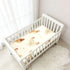 CZXW 52" 28" Farmhouse Chickens Crib Sheets Fitted x Natural Cotton Soft & Breathable for Baby Crib Mattress
