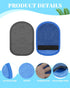 Aecsze 2 PCS Sand Remover for Beach, Soft Wipe Off Mitts for Sand Removal, Ideal for Beach, Volleyball, Surf