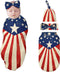 American Flag Swaddle Blankets Newborn Receiving Blanket Baby Swaddle Wrap with Headband