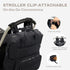 Backpack, Backpack VONAL Diaper Bag Lightweight Baby Diaper Bags, Travel Large Diaper Bag with Changing Station, Black