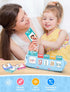 QuTZ Talking Phonics Flash Cards, Mastering Numbers and Letter Sounds, Preschool Learning Activities for Toddlers