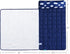 Nap Mat with Pillow and Fleece Blanket for Regalo My Cot, Soft Kids Sleeping Mats for Preschool Daycare, Navy
