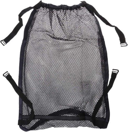 Universal Baby Stroller Hanging Mesh Pocket with Detachable Straps, Infant Prams Storage Organizer Bag for Baby