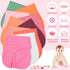 Sublaga 10Pcs Sets 20X10 Inches Muslin Baby Burp Cloths for Unisex, Burp Rags Cotton Burping Clothes for Newborn, Baby