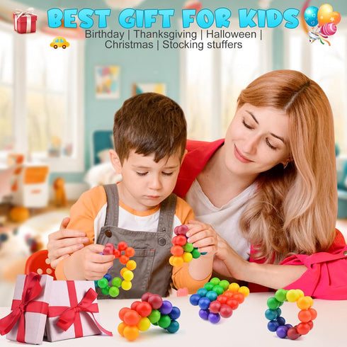 Autism Sensory Toys for Kids, Fidget Toys for Autistic Children, Travel Toys for Ages 3-5, Easter Basket Stuffers