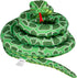 Giant Snake Stuffed Animal, 149 inch Large Lifelike Jumbo Plush Toy for Kids, Curving Huge Snake Gift