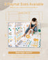 71x59 Baby Play Mat, Thickened Playpen Mat, Non-Slip Baby Mat for Floor, Foldable Portable Playmat Suitable for Babies