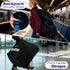 Backpack Car Seat Travel Bag for Airplane,Padded Adjustable Straps, Large Gate Check Bag for Air Travel,Heavy Duty