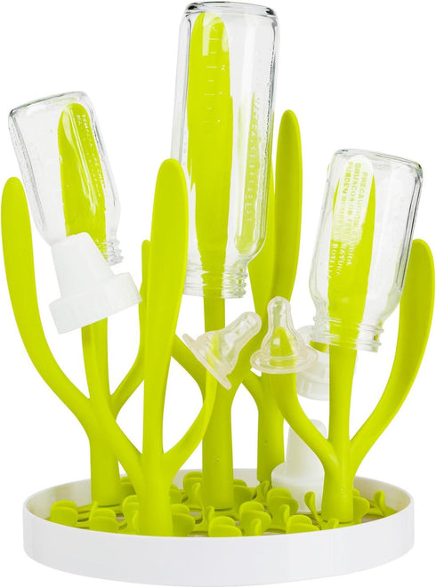 Countertop Boon Sprig Baby Bottle Drying Rack - Nature Inspired Upright Bottle Rack Dryer -Upright Drying Rack
