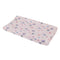 NoJo Mermaid Lagoon Super Soft Contoured Changing Pad Cover in Pink and Blue Sea Friends