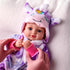 15-Inch 4 5 6 7 8 9 BABESIDE Baby Doll Girl - Realistic Baby Doll with Blue Eyes, Soft Body in Unicorn Outfit Life Like