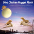 TVVPGG 23 Dino Nugget Plush,Large in Dino Nugget Pillow Stuffed Toy, Funny Dino Chicken Nuggets Pillow Gifts for Kids