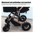 4 Pcs/Set Stroller Wheel Protection Covers, Dustproof Black Baby Stroller Tire Protector (S)