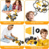 10 in 1 Kids STEM Building Toys Set - Electric Construction Excavator Kit for Boys 5-8 Years Old, Educational Fun