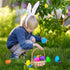 ThinkMax 12pcs Easter Eggs Prefilled with Pull Back Cars, with toys inside for Easter Eggs Hunt, Easter Basket