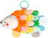 Pearhead 0m+, Hedgehog Sensory Toy, Plush Lovey with Crinkle Tabs and Silicone Teether for Babies Infant Development