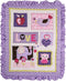 CribMATE Nursery Crib Quilted Comforter 1 PC Baby Girl Baby Boy Crib Quilt/Comforter