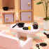 Sumind 20 Pcs Dollhouse Miniature Cooking Set, Pots and Pans 1/12 Scale Metal Stovetop Cookware for Dollhouse Decoration