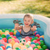 Dinosaur Toys Figure Set - Rubber Dinosaur Finger Puppets with Heads, Paws, and Feet, Bath Toys for Kids, 20pcs Finger