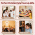 30 Pack 5 Little Jesus Figures Easter Religious Toys - Tiny Jesus Figures, Color Mini Jesus Figurines in Bulk, Baby