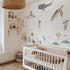 QUCHENG Ocean Wall Decals Marine Animal Boys Bedroom Large Stickers Removable Whale Decor Nursery Kids Room Murals DIY
