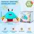 JoySpark Toys 12-18 50 6-12 Tummy 1 Baby Toys Months, Musical Crawling Crab Baby Plush Toy, Songs & Recording Feature