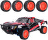 Preglued 12mm Hex Wheel Rims Rubber Tires with Foam Inserts, OD 86mm/3.38" for Traxxas Bandit WLtoys 144001 Redcat 1/10