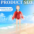 Bencailor 6 Pcs Doll Clothes for 11.8 Inch Doll, Summer Tops Swimwear Robe Doll T Shirt Dress Winter Coat Outfit