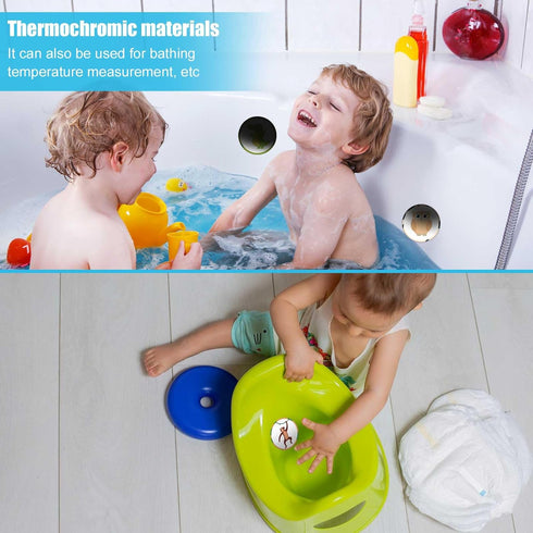 Gosknor 24pcs Potty Training Seat Magic Sticker, Reusable Potty Training Stickers Potty Stickers Training Toilet